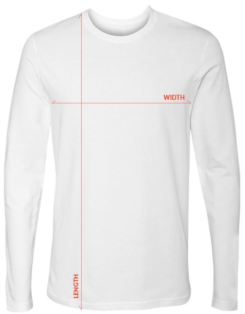 Men's Long sleeve tees Size