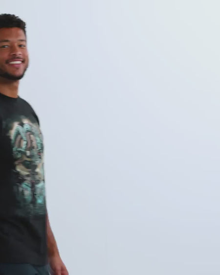 Ancient Fury Glow-in-the-Dark Tee-Black-allskus