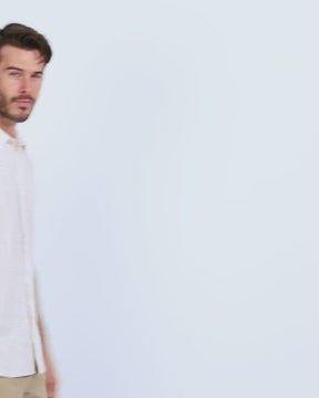Relaxed Button Up - Non-Branded-Beige Abstract-video