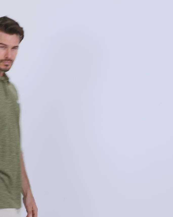 Performance Polo - Branded-Olive Green-video