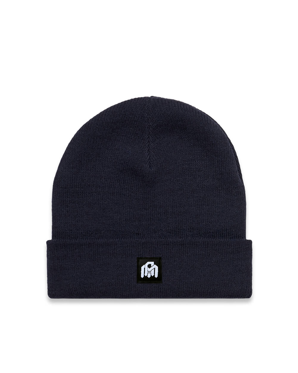 Basic AM Beanie-Navy-Mock