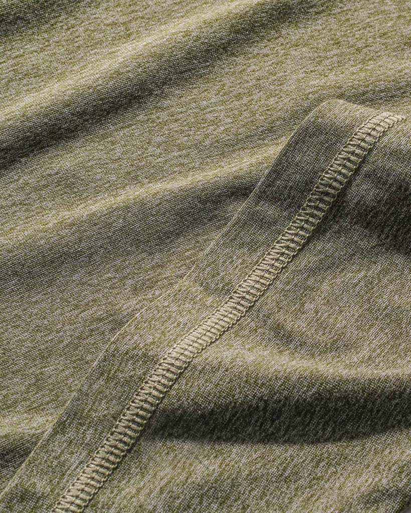 Basic Athletic Tee-Olive Green-Detail3