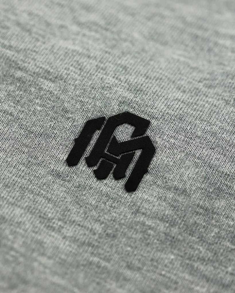 Pullover Hoodie (Hidden Pocket) - Branded-Grey-Detail Logo