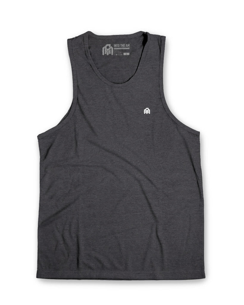Basic Tank-Charcoal-Front