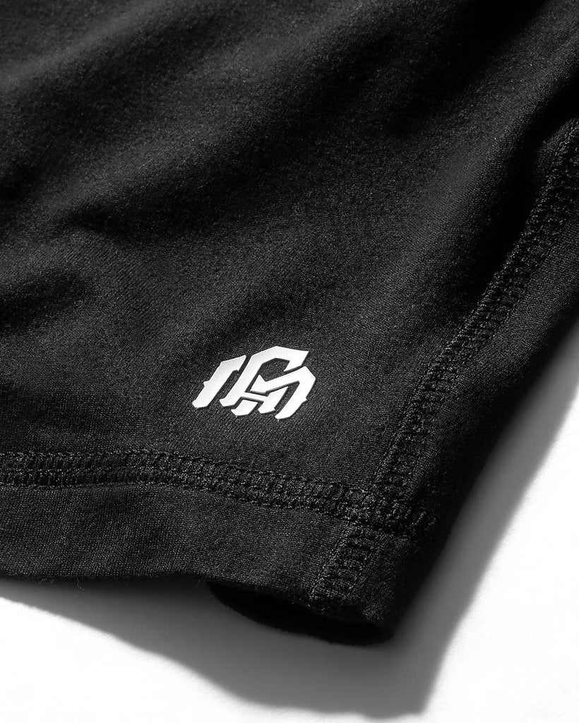 Basic Comfort Shorts-Black-Detail5