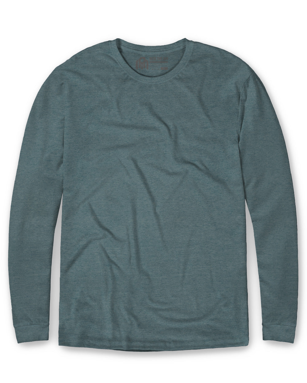 Long Sleeve Tee - Non-Branded-Regular-Indigo-Front