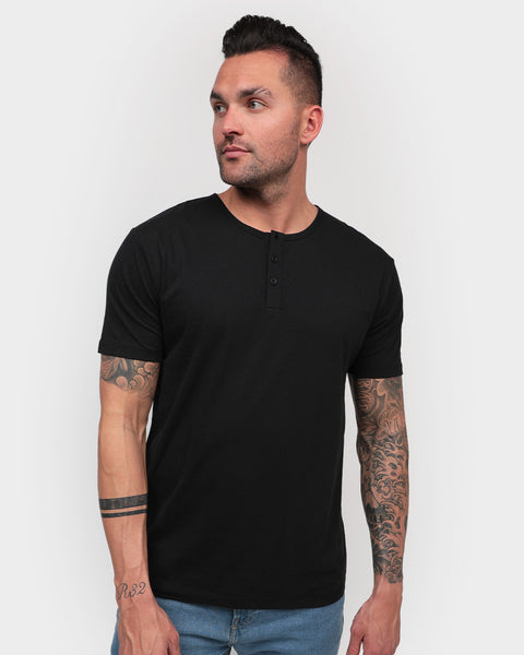 Henley Tee - Non-Branded – INTO THE AM