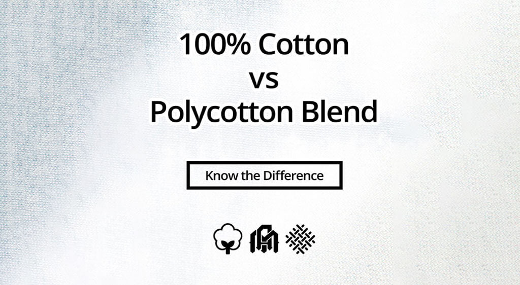 100% Cotton T-Shirts vs Polycotton T-Shirts