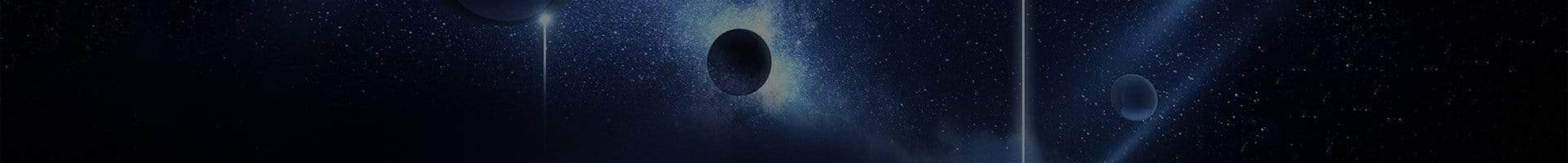 INTO THE AM Galaxy Banner for Collection of Lumi's Dreamscape Fantasy Landscape Clothing