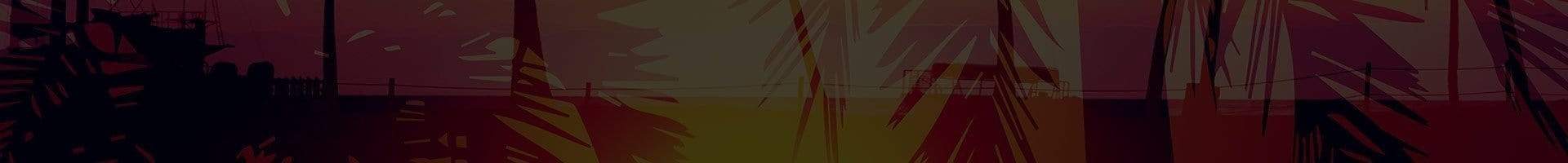 INTO THE AM Tropical Banner for Tropical Landscape clothing