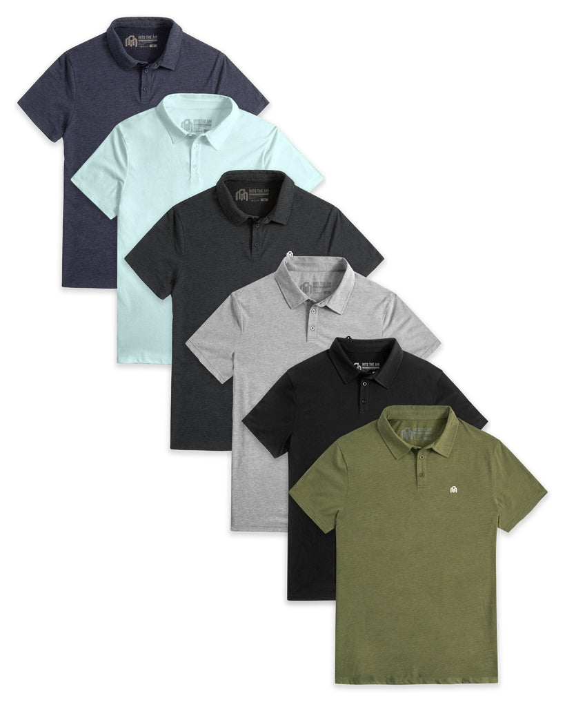 Custom 6 Pack Polo - Branded-Front