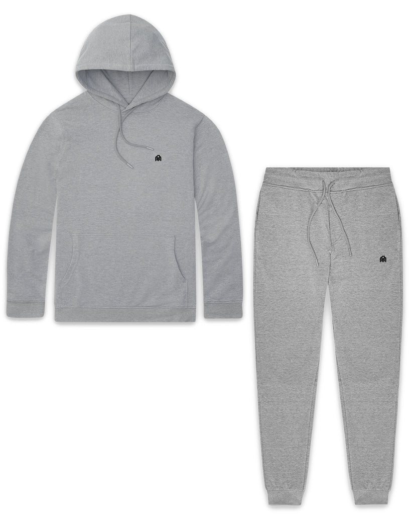 Custom 2 Pack Pullover Hoodie + Joggers - Branded-Front