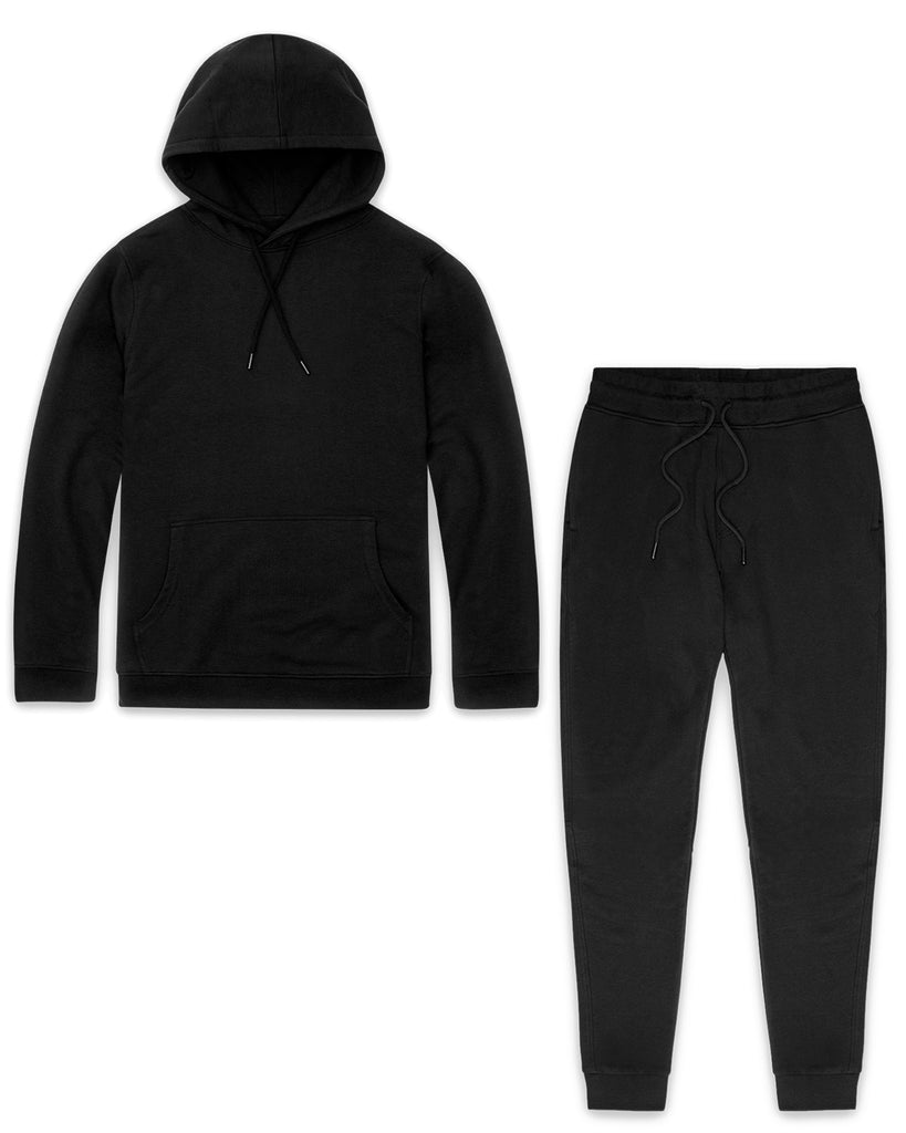 Custom 2 Pack Pullover Hoodie + Joggers - Non-Branded-Front