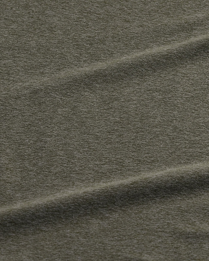 Long Sleeve Active Tee - Non-Branded-Olive Green-Detail3