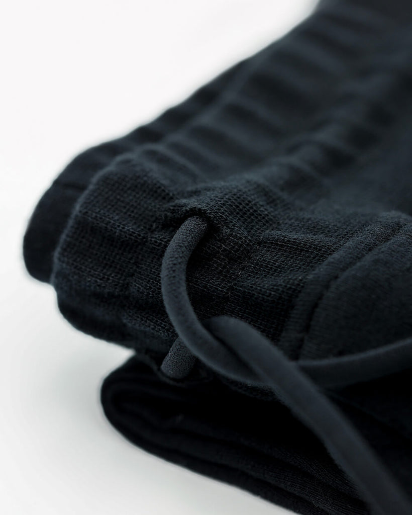 Fleece Joggers - Branded-Black-Detail5