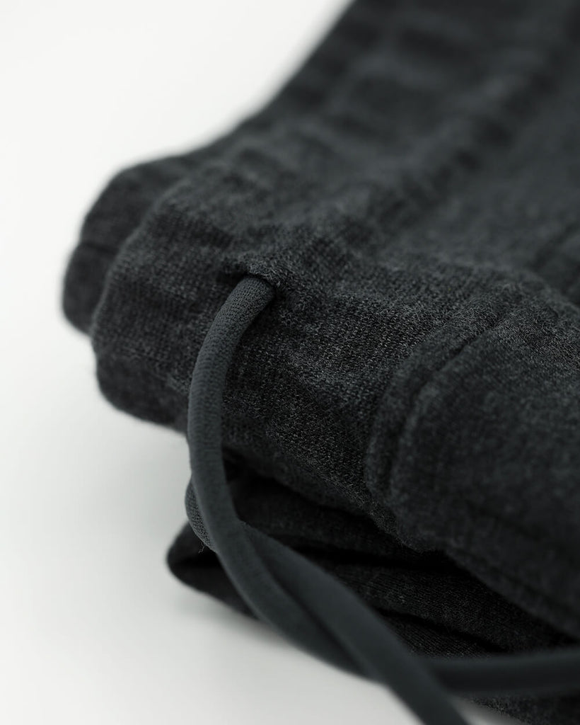 Fleece Joggers - Branded-Charcoal-Detail5