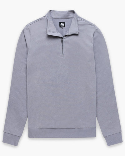 Endeavor Quarter Zip Tee - Non-Branded-Grey-Regular-Mock--Zac---L