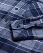 Fairbanks Flannel-Indigo Multiplaid-Regular-Detail--Zac---L