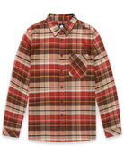 Fairbanks Flannel-Rusty Red Multiplaid-Regular-Mock--Zac---L