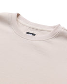 Long Sleeve Waffle Knit Crew - Non-Branded-Beige-Regular-Detail--Zac---L