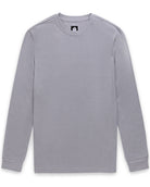 Long Sleeve Waffle Knit Crew - Non-Branded-Grey-Regular-Mock--Zac---L