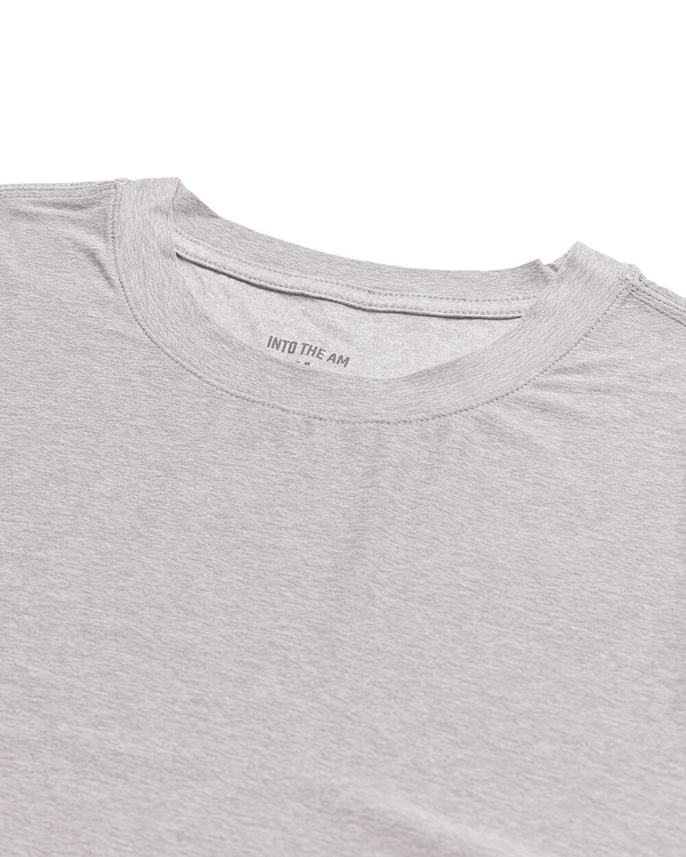 Long Sleeve Active Tee - Non-Branded-Grey-Regular-Detail--Model---L