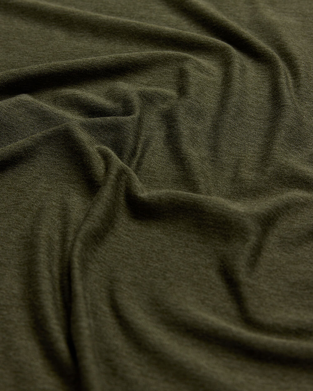 Long Sleeve Active Tee - Non-Branded-Midnight Olive-Regular-Detail--Model---L