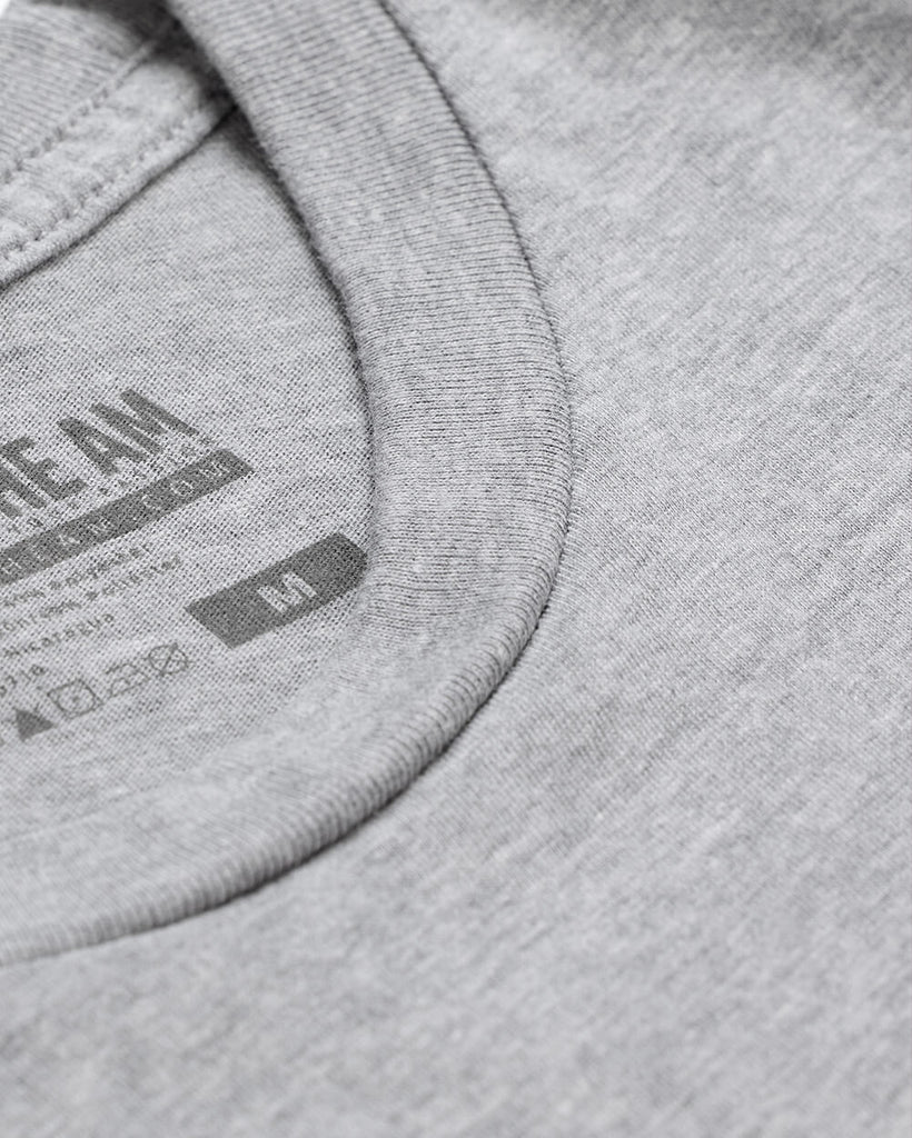 Basic Tee - Branded-Grey-Regular-Detail 1--Nico---L