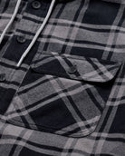 Ridgeview Flannel Jacket - Non-Branded-Black Multi Plaid-Regular-Detail--Zac---L
