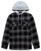 Ridgeview Flannel Jacket - Non-Branded-Black Multi Plaid-Regular-Mock--Zac---L