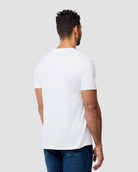 Basic Tee - Branded-White-Back--Model---M-Regular
