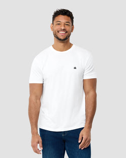 Basic Tee - Branded-White-Regular-Front--Nico---L