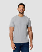 Basic Tee - Non-Branded-Grey-Back--Alex---M-Regular