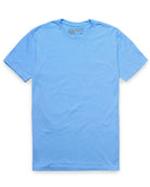 Basic Tee - Non-Branded-Heather Columbia Blue-Mock--Alex---M-Regular