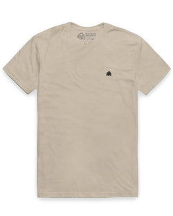 Basic Tee - Branded-Cream-Regular-Mock--Tom---M
