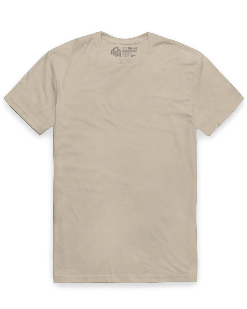 Basic Tee - Non-Branded-Cream-Mock--Alex---M