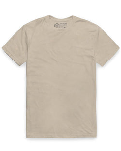 Basic Tee - Non-Branded-Cream-Mock--Alex---M