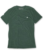 Basic Tee - Branded-Forest Green-Mock--Model---M-Regular