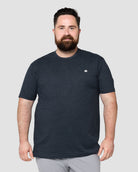 Basic Tee - Branded-Navy-Full--Model---M-Regular