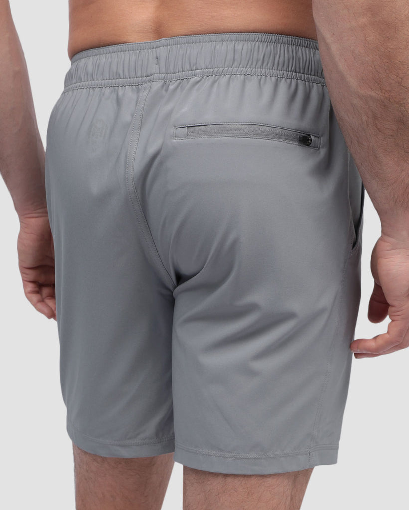 Active Shorts - Branded-Grey-Back--Alex---M
