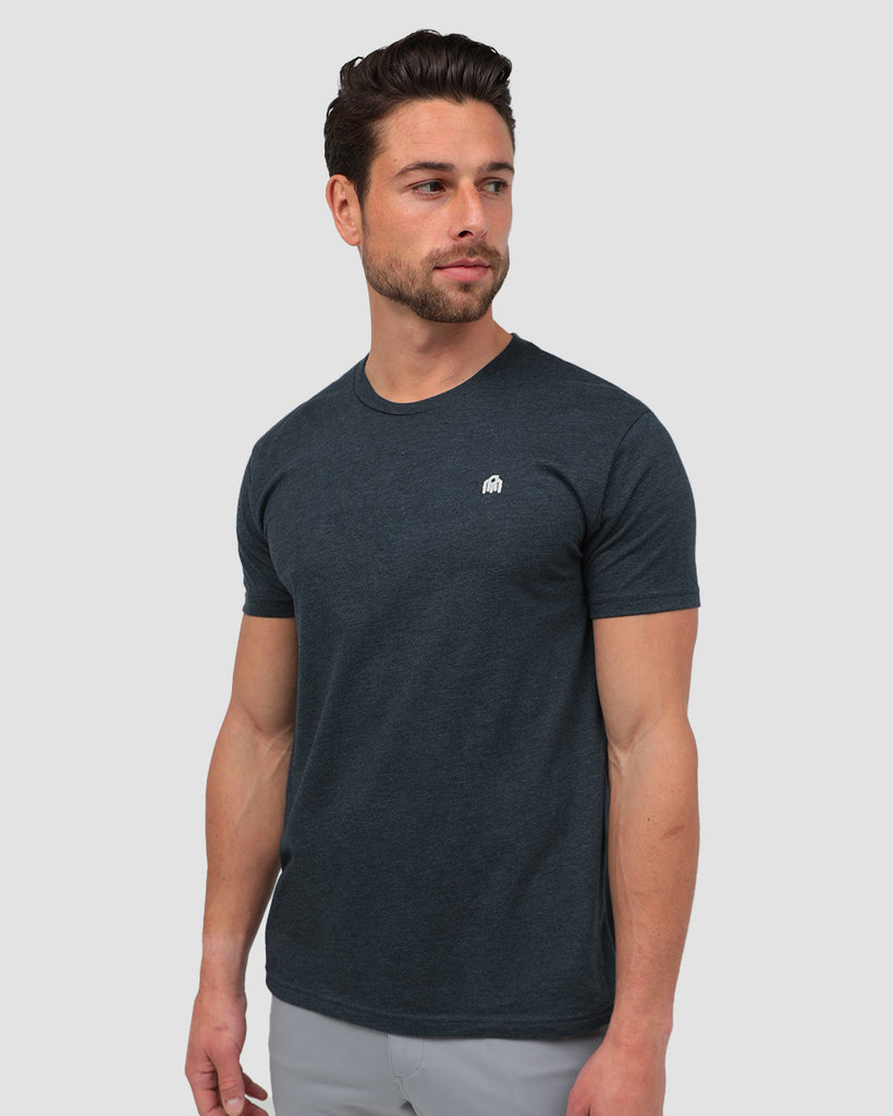 Basic Tee - Branded-Navy-Regular-Front--Tom---M