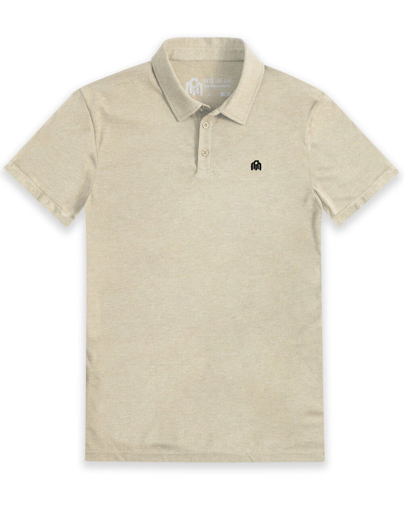 Polo - Branded-Cream-Front