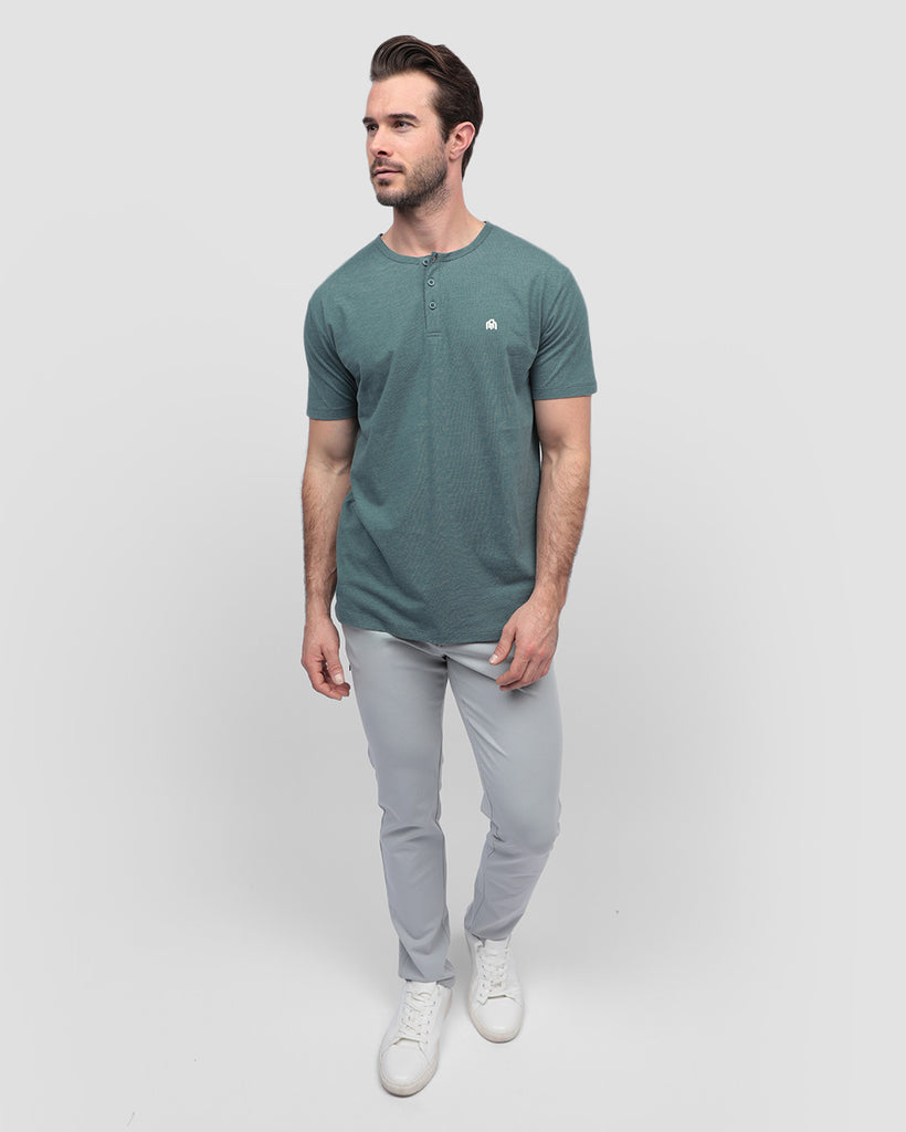 Henley Tee - Branded-Indigo-Full--Nick---M