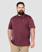 Performance Polo - Branded-Maroon-Regular-Front--Ross-2X