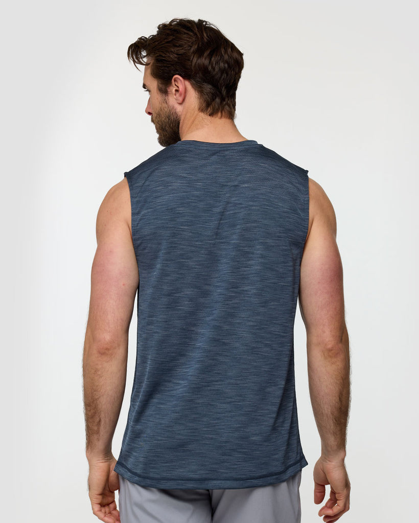 Performance Muscle Tank - Branded-Navy-Regular-Back--Alex---M