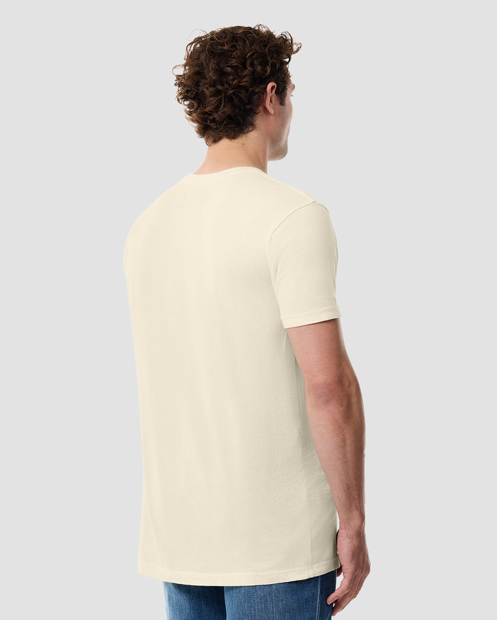 Cactus Trail Vintage Tee-Vintage Natural-Back--Model---L