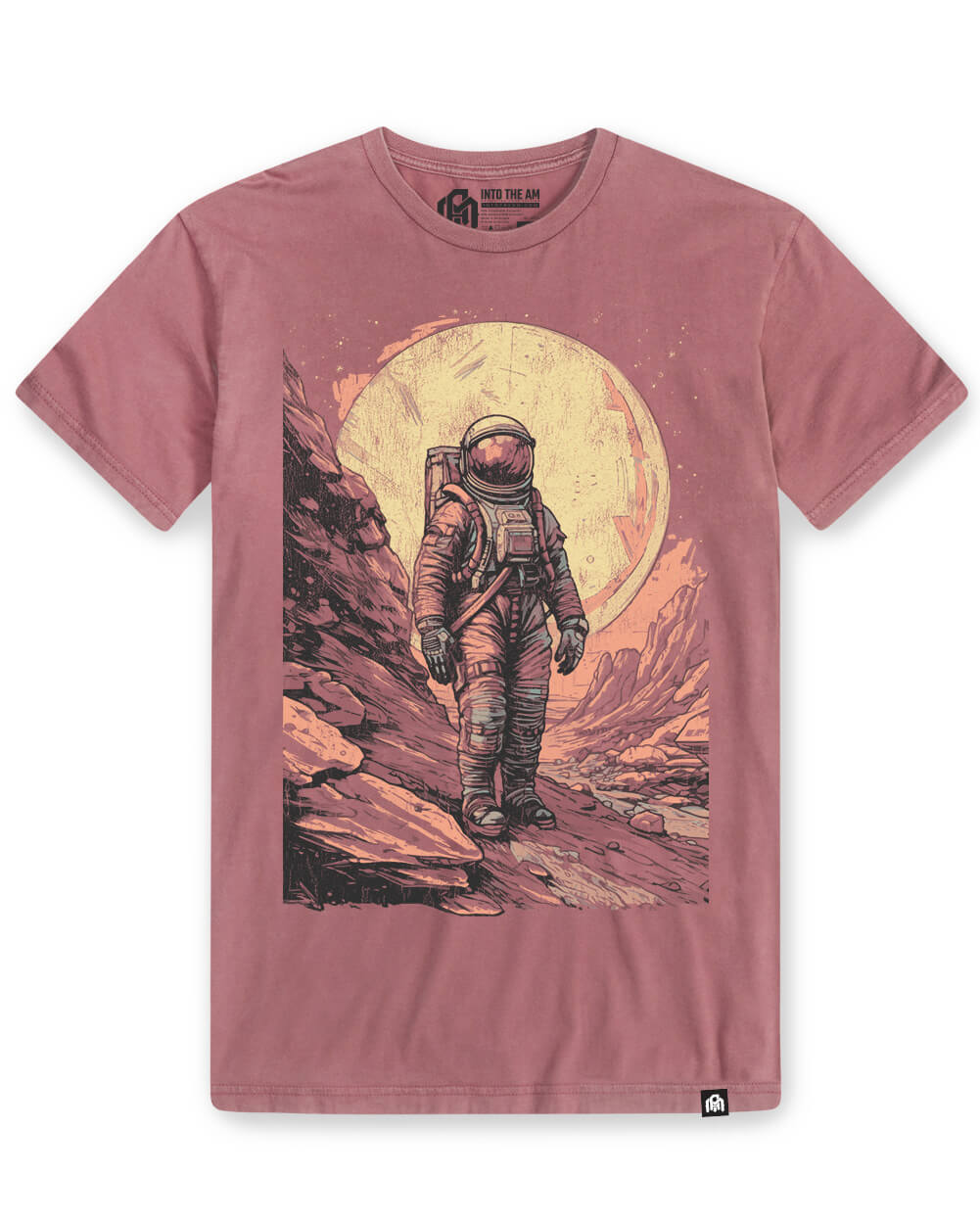 Cosmic Canyon Vintage Tee-Vintage Mauve-Front
