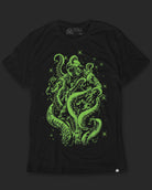 Cosmic Coil Glow-in-the-Dark Tee-Black-Regular-Glow--Model---L