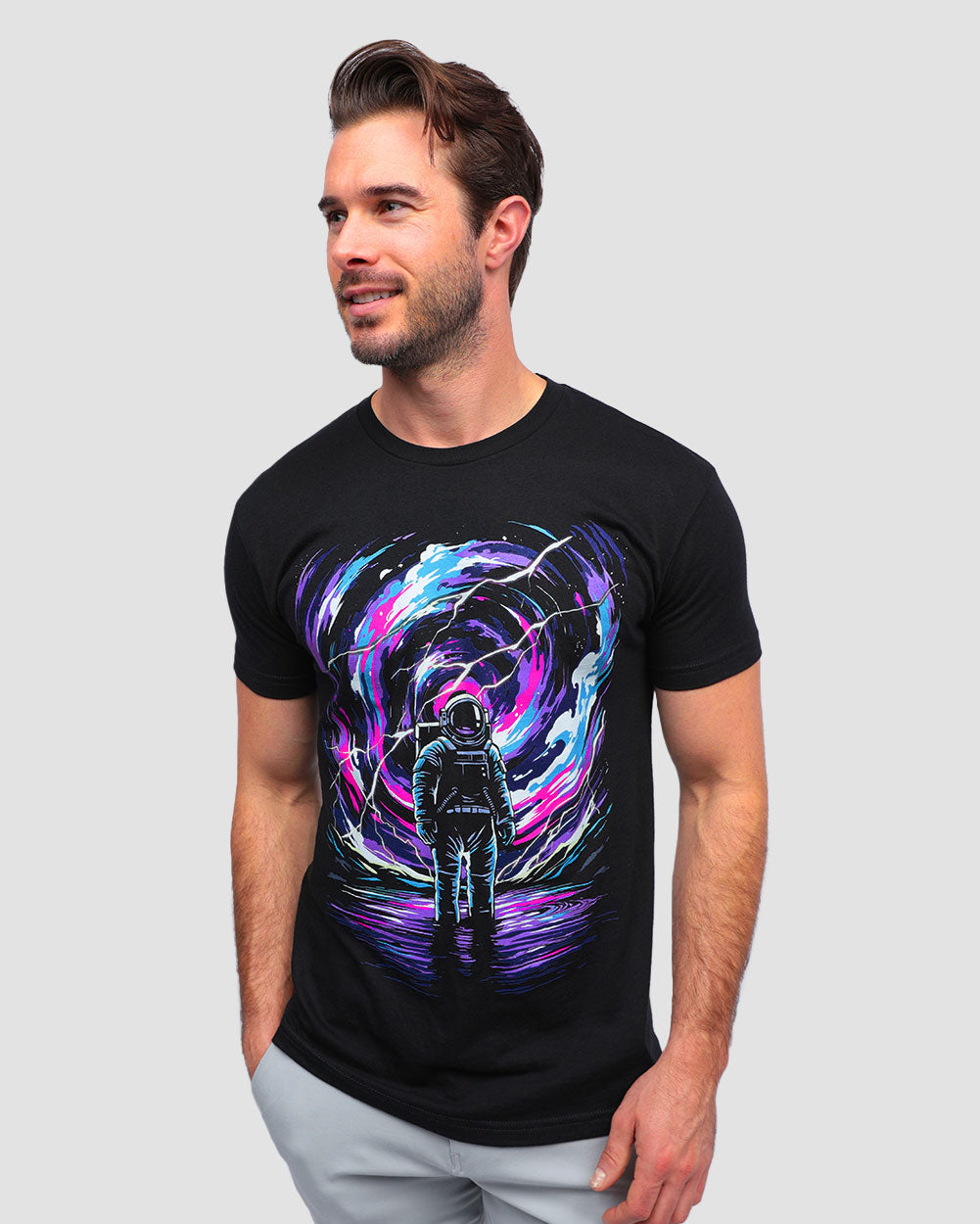 Cosmic Surge Tee-Black-Regular-Front--Alex---M