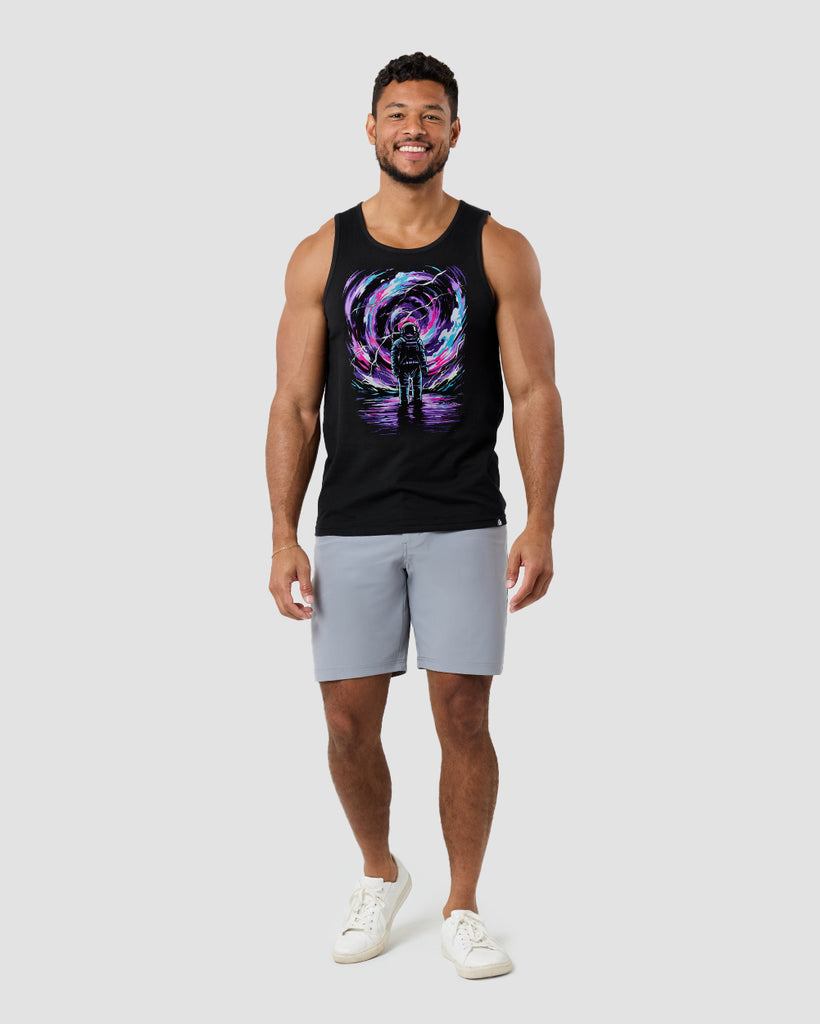 Cosmic Surge Tank-Black-Regular-Full--Nico---L